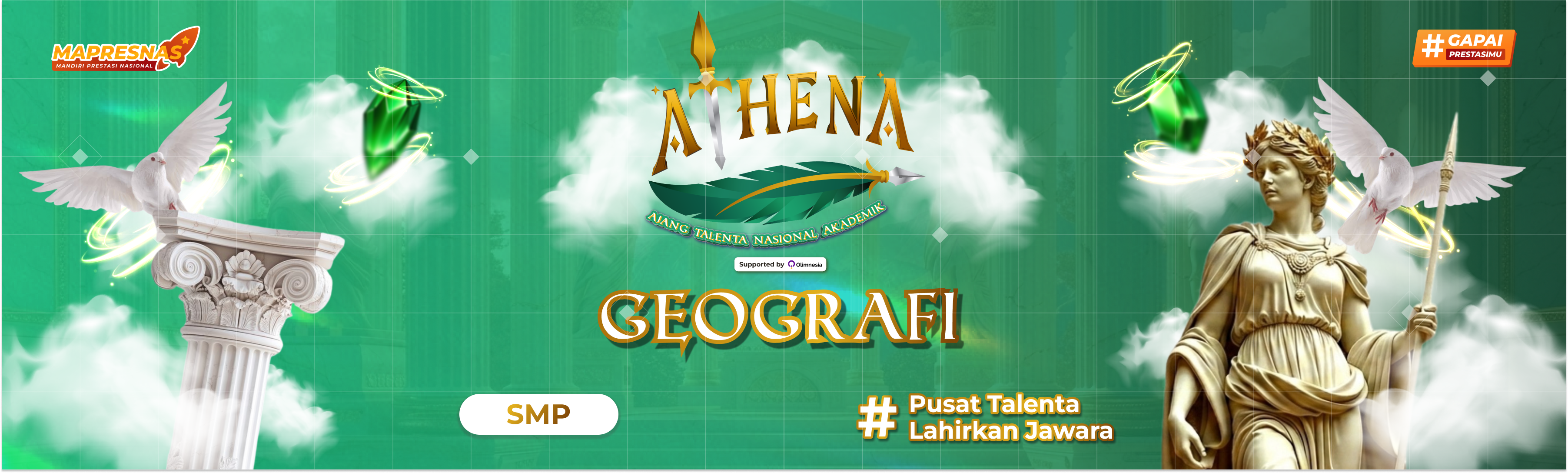 Kompetisi Geografi Tingkat Nasional - ATHENA 2026 (Jenjang SMP)