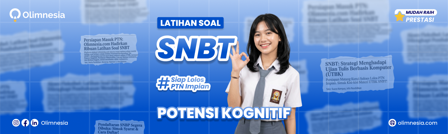 Latihan Soal SNBT 2026 - Potensi Kognitif