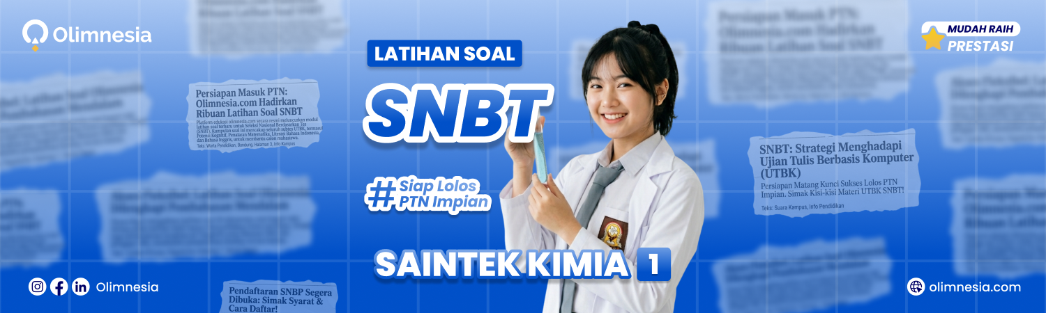 Latihan Soal dan Pembahasan UTBK Saintek Kimia 2026