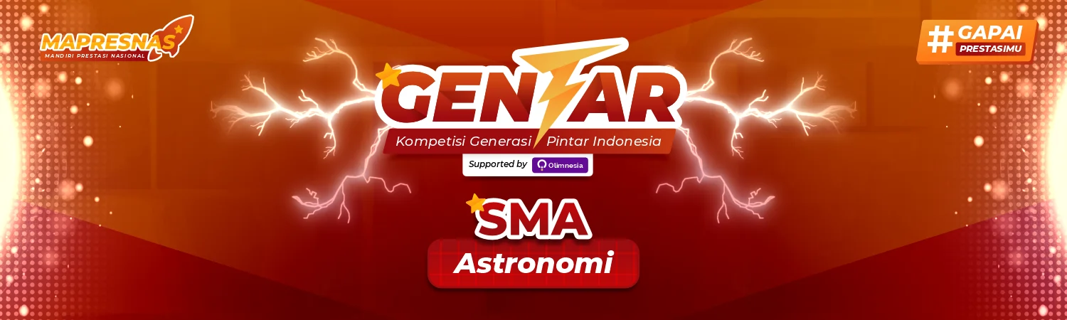 Latihan Soal dan Pembahasan Lomba Astronomi - GENTAR 2026 (Jenjang SMA)