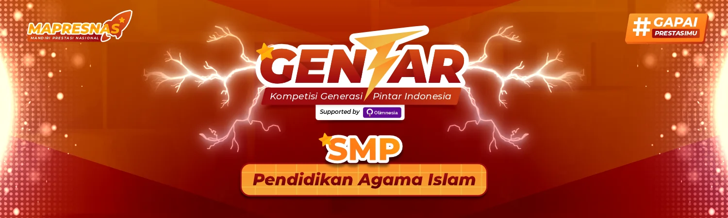 Latihan Soal dan Pembahasan Agama Nasional - GENTAR 2026 (Jenjang SMP)
