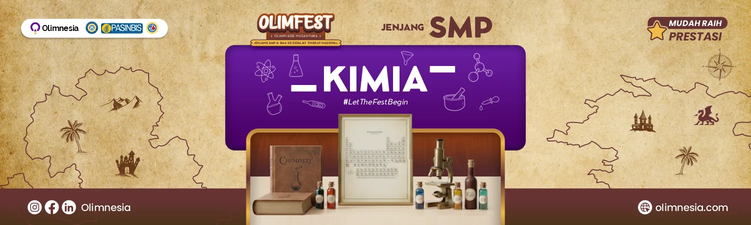 Kimia (Olimfest 2025) – Kompetisi Kimia Tingkat Nasional (Jenjang SMP)