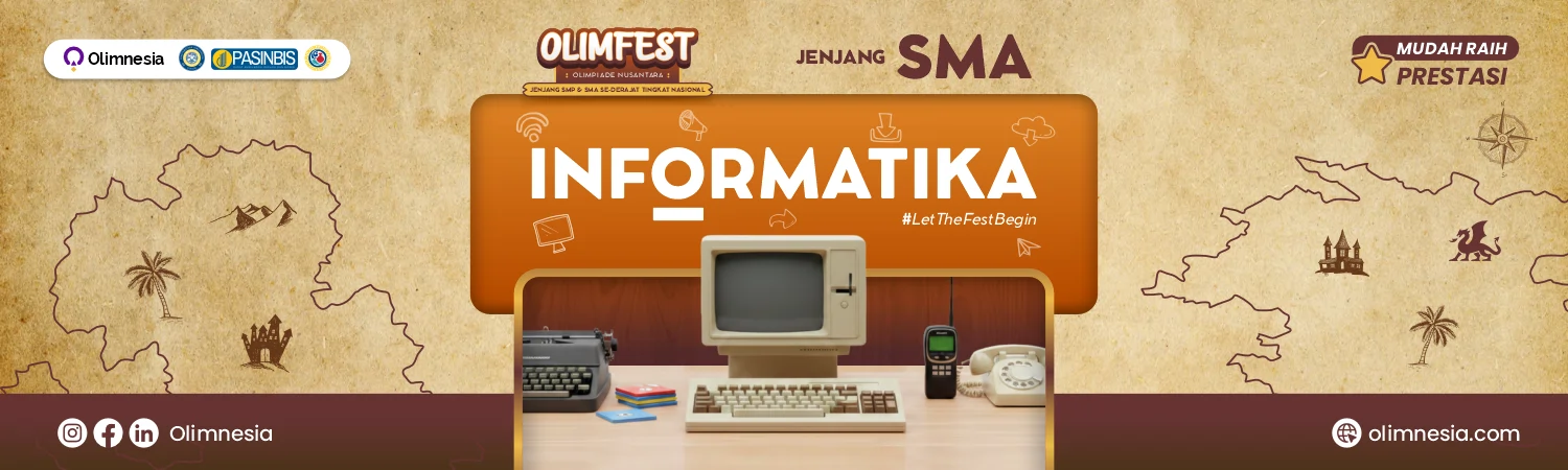 Latihan Soal & Pembahasan Informatika Olimfest 2025 (Jenjang SMA)