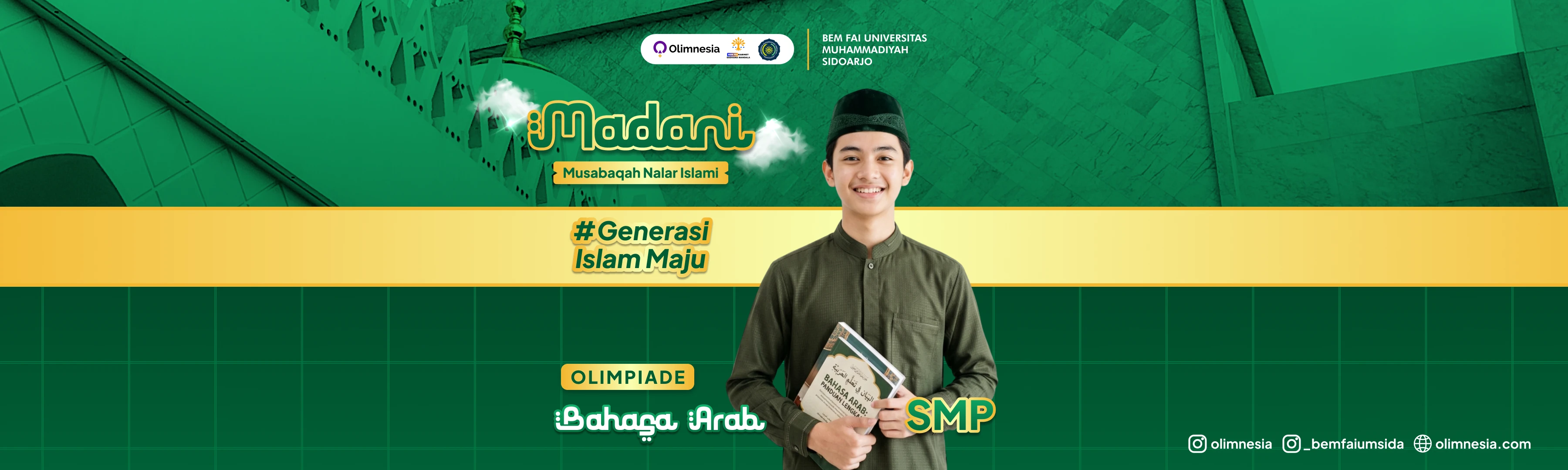 Lomba Olimpiade Bahasa Arab Nasional - Madani 2026 (Jenjang SMP)
