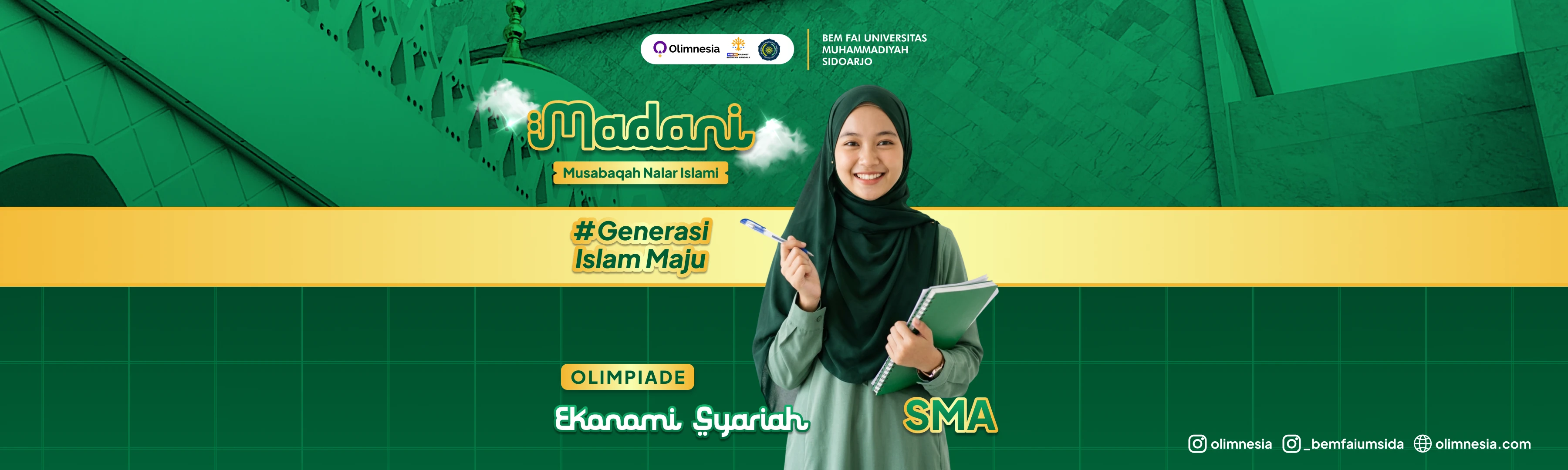 Lomba Olimpiade Ekonomi Syariah Nasional - Madani 2026 (Jenjang SMA)
