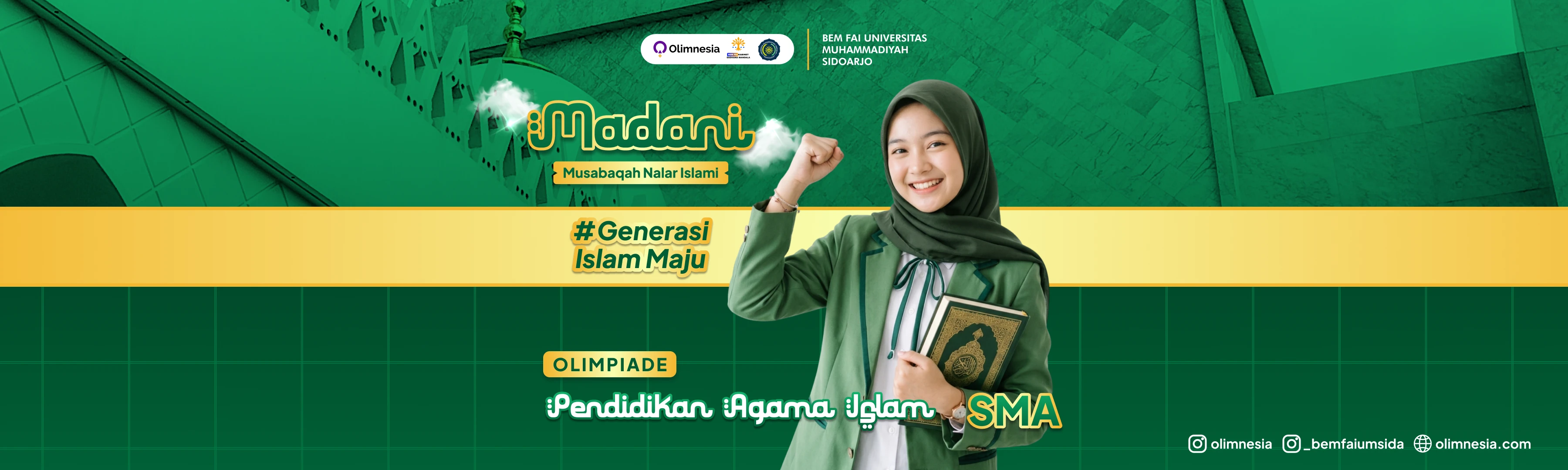 Lomba Olimpiade Pendidikan Agama Islam(PAI) Nasional - Madani 2026 (Jenjang SMA)