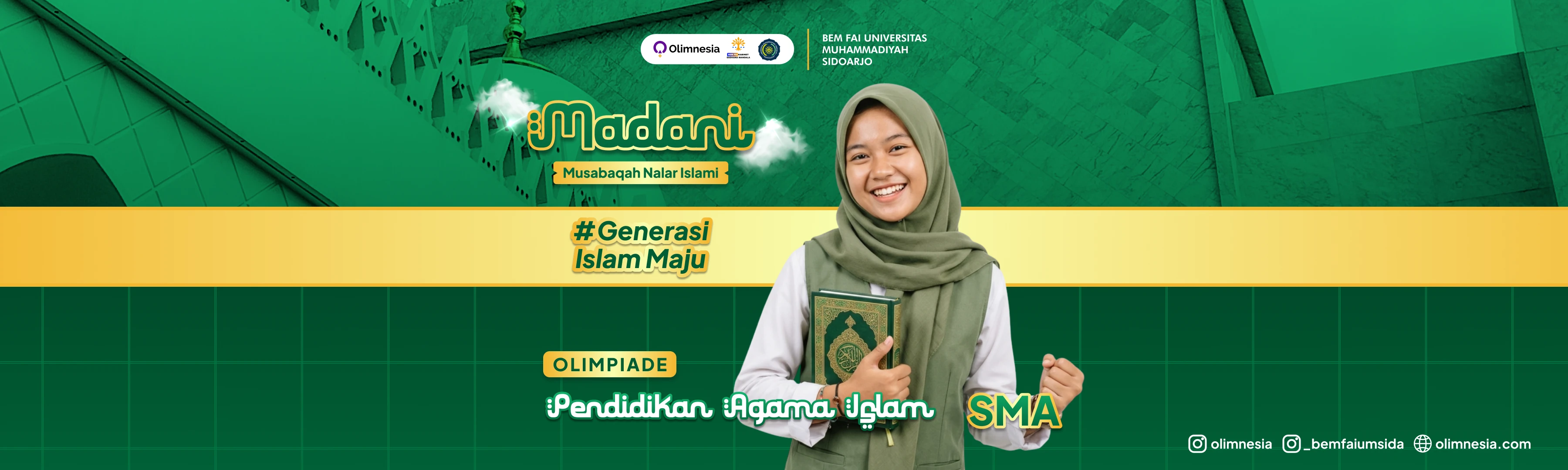 Lomba Olimpiade Pendidikan Agama Islam(PAI) Nasional - Madani 2026 (Jenjang SMP)
