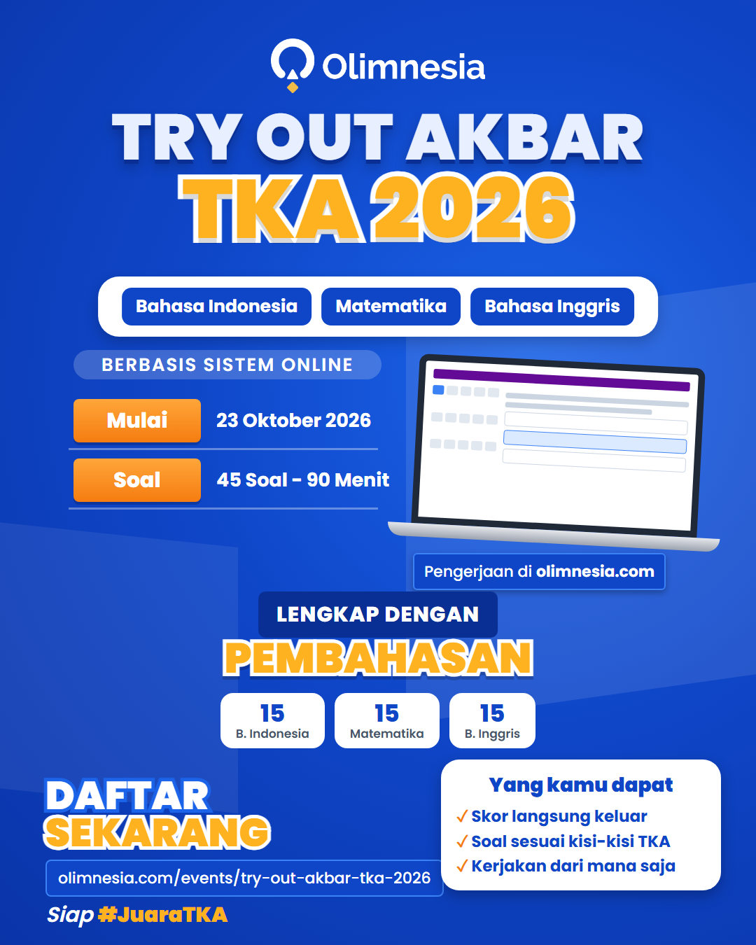 Try Out Akbar TKA 2026