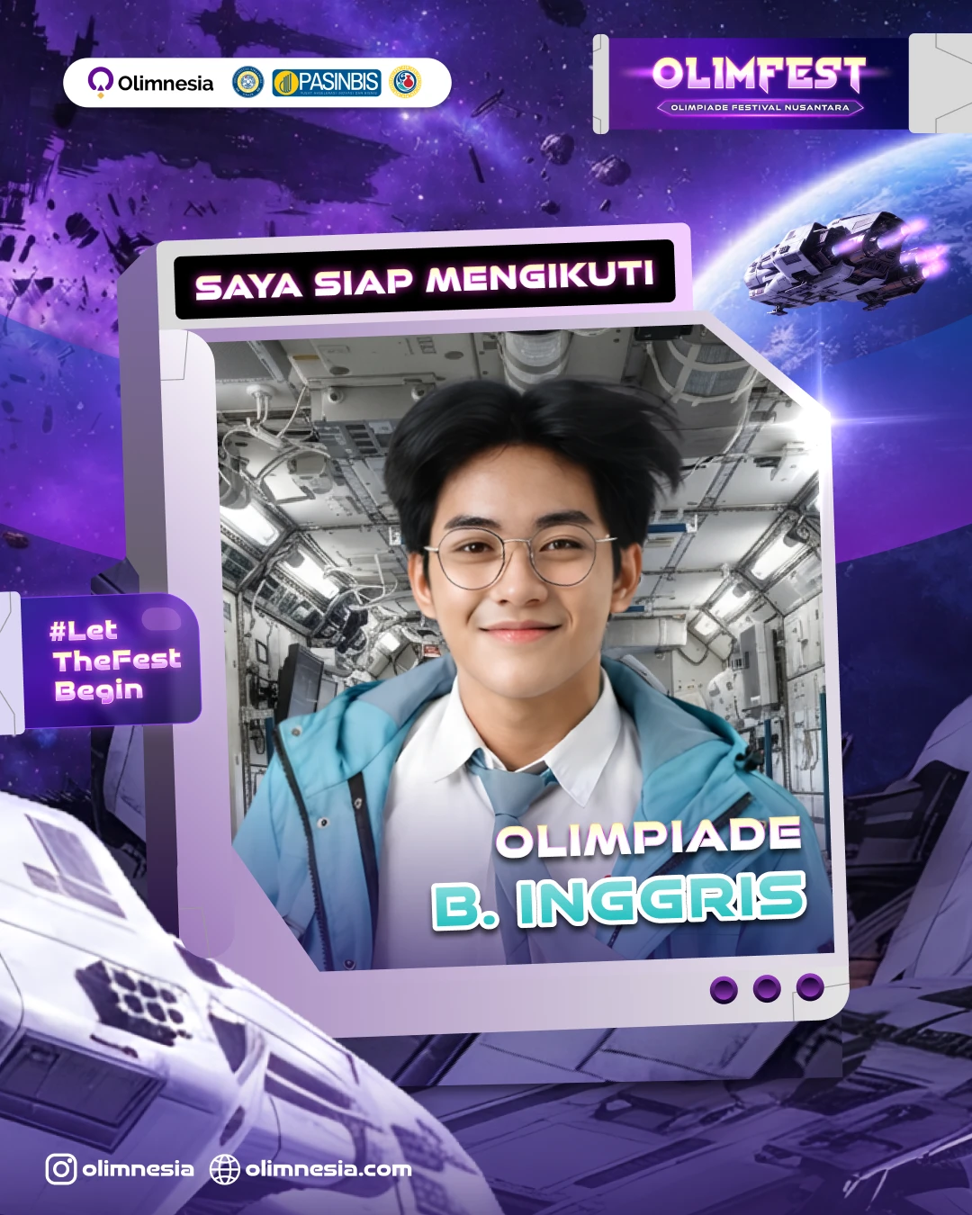 Twibbon Bahasa Inggris