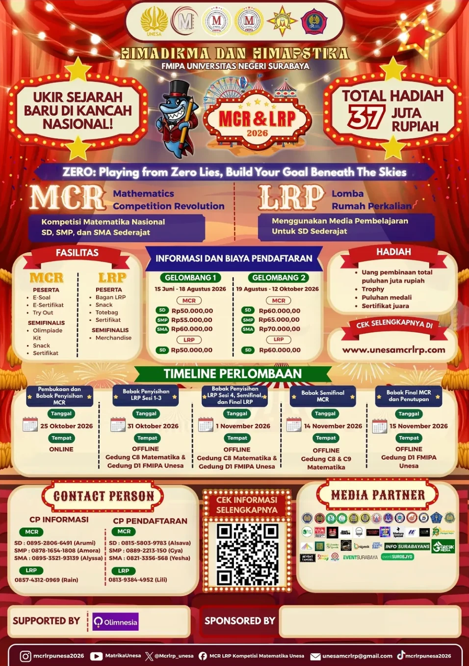 MCR & LRP UNESA 2026