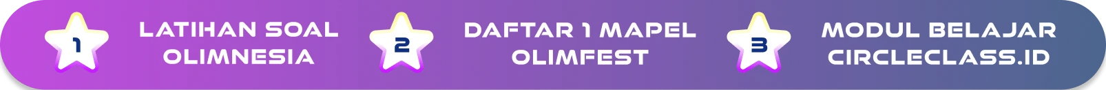 Benefit Twibbon OLIMFEST Terbaik Tiap Minggu