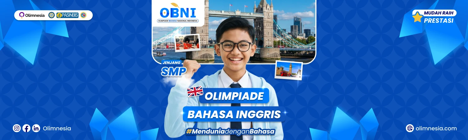 Olimpiade Bahasa Inggris Tingkat Nasional - OBNI 2026 (Jenjang SMP)
