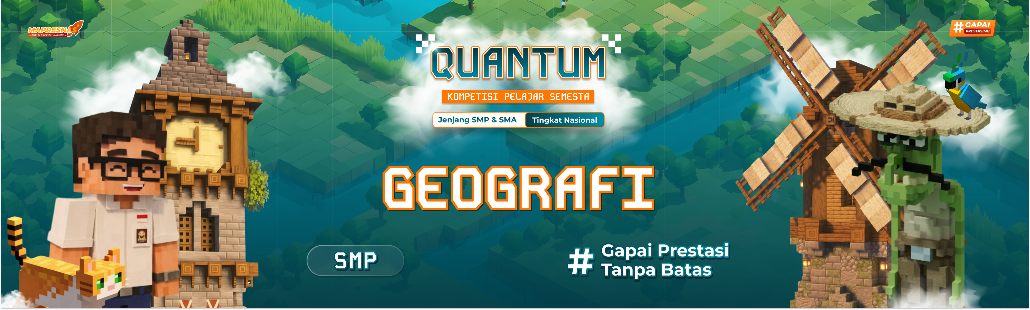Kompetisi Geografi Tingkat Nasional - QUANTUM 2026 (Jenjang SMP)