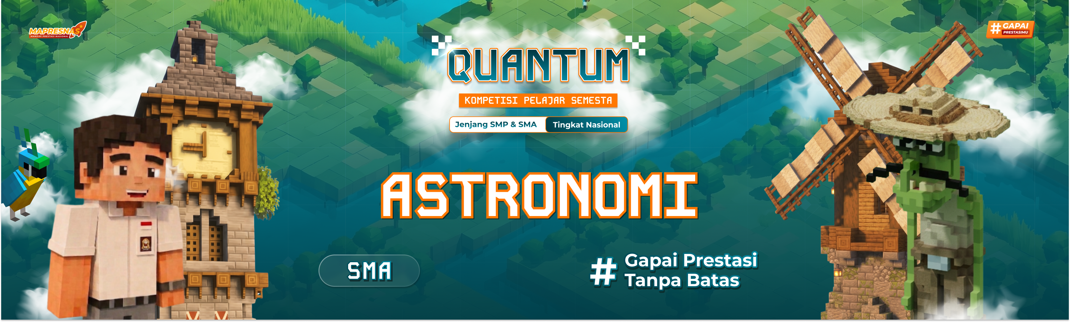 Kompetisi Astronomi Tingkat Nasional - QUANTUM 2026 (Jenjang SMA)