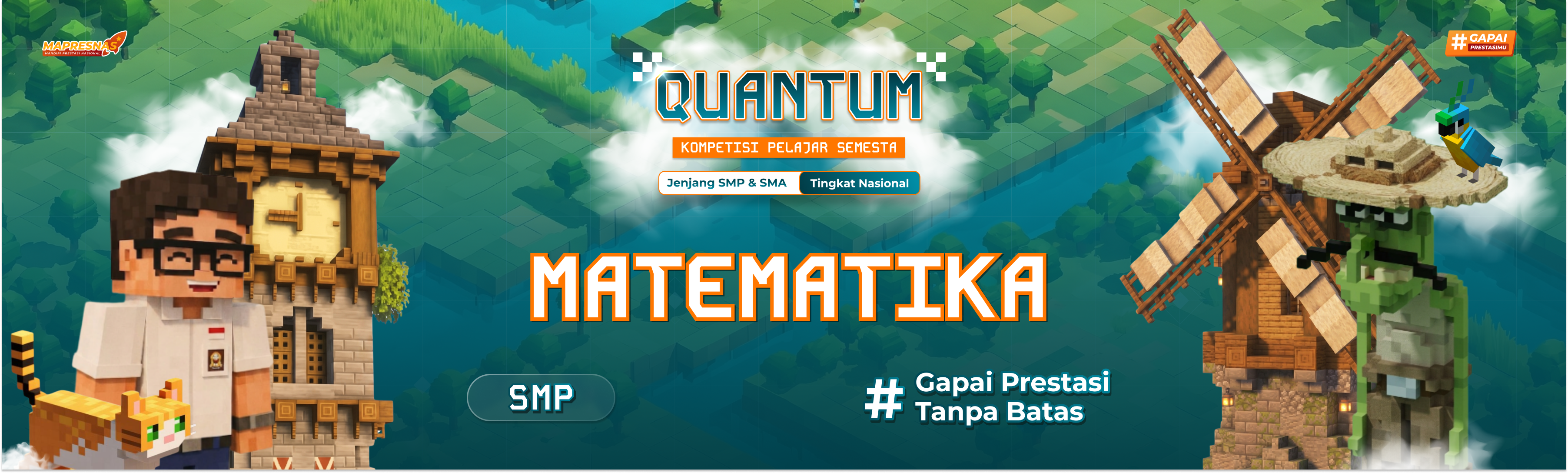 Kompetisi Matematika Tingkat Nasional - QUANTUM 2026 (Jenjang SMP)
