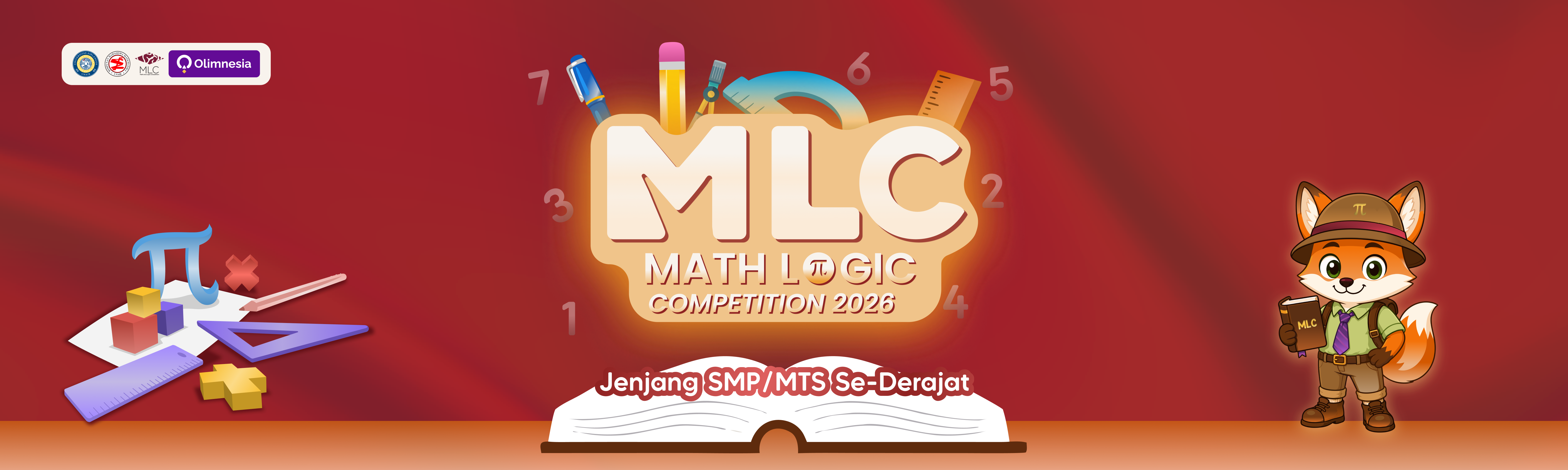 Math and Logic Competition (MLC) 2026 Universitas Airlangga Kompetisi Matematika Nasional Siswa SMP/MTs Sederajat