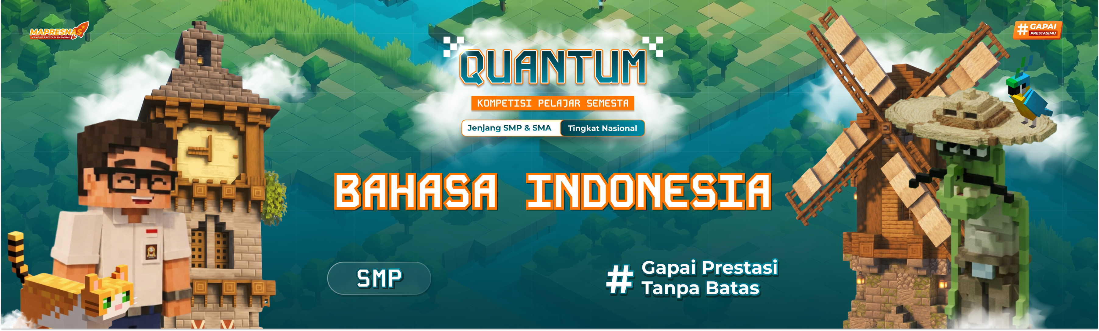 Kompetisi Bahasa Indonesia Tingkat Nasional - QUANTUM 2026 (Jenjang SMP)