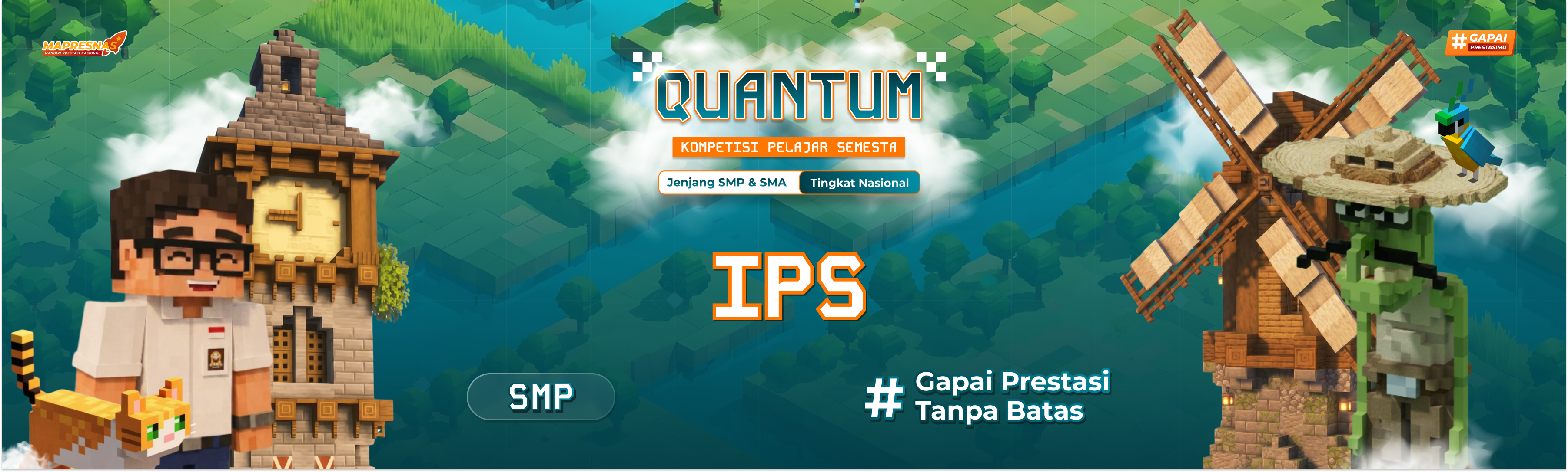Kompetisi Ilmu Pengetahuan Sosial Tingkat Nasional - QUANTUM 2026 (Jenjang SMP)