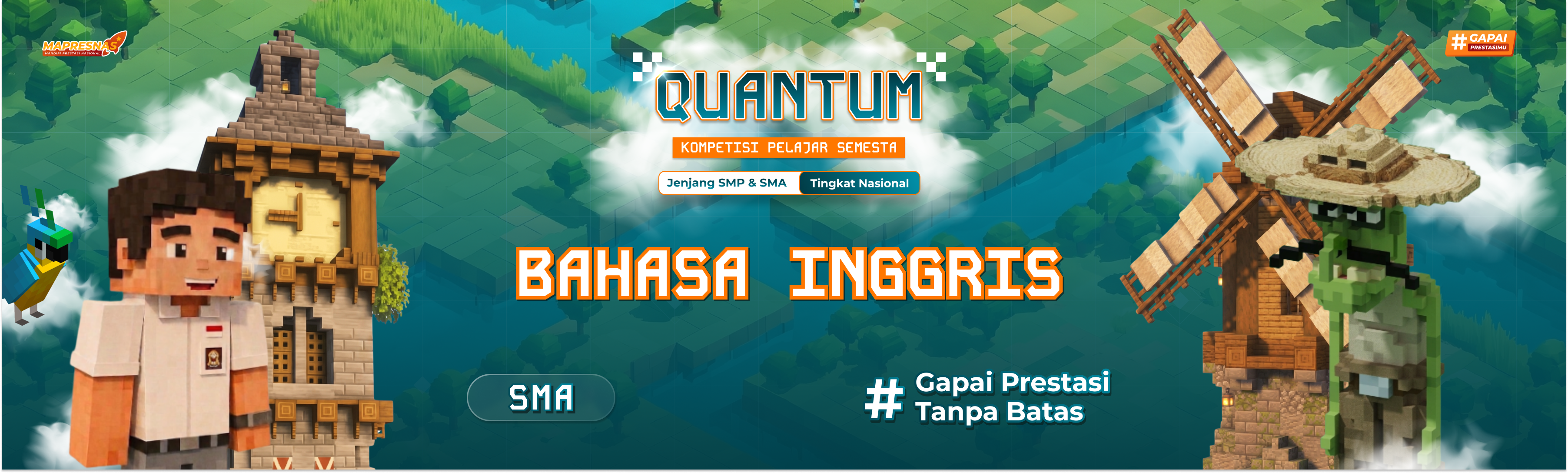 Kompetisi Bahasa Inggris Tingkat Nasional - QUANTUM 2026 (Jenjang SMA)