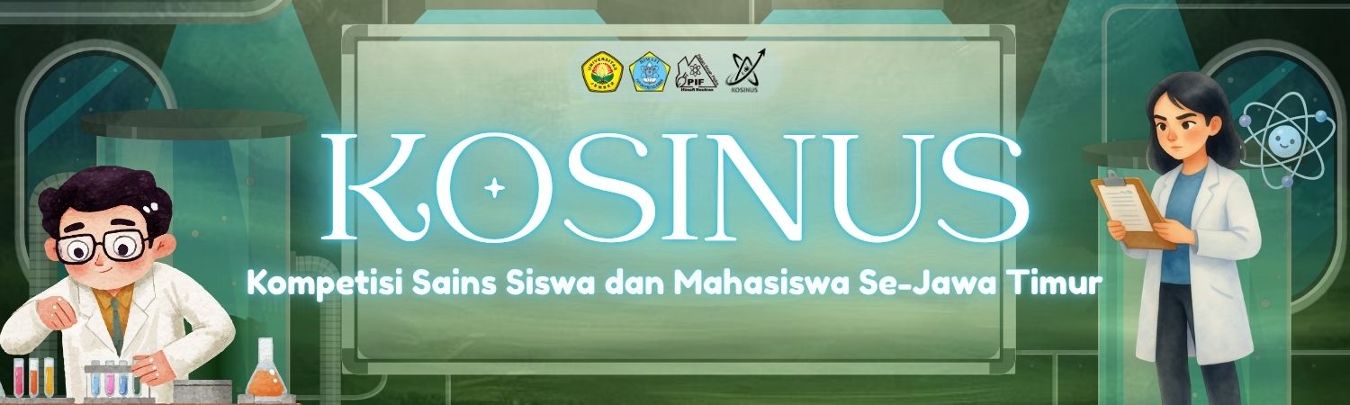 [Try Out] KOSINUS - Kompetisi Fisika untuk Siswa dan Mahasiswa se-JawaTimur diadakan oleh HIMAFI UNEJ