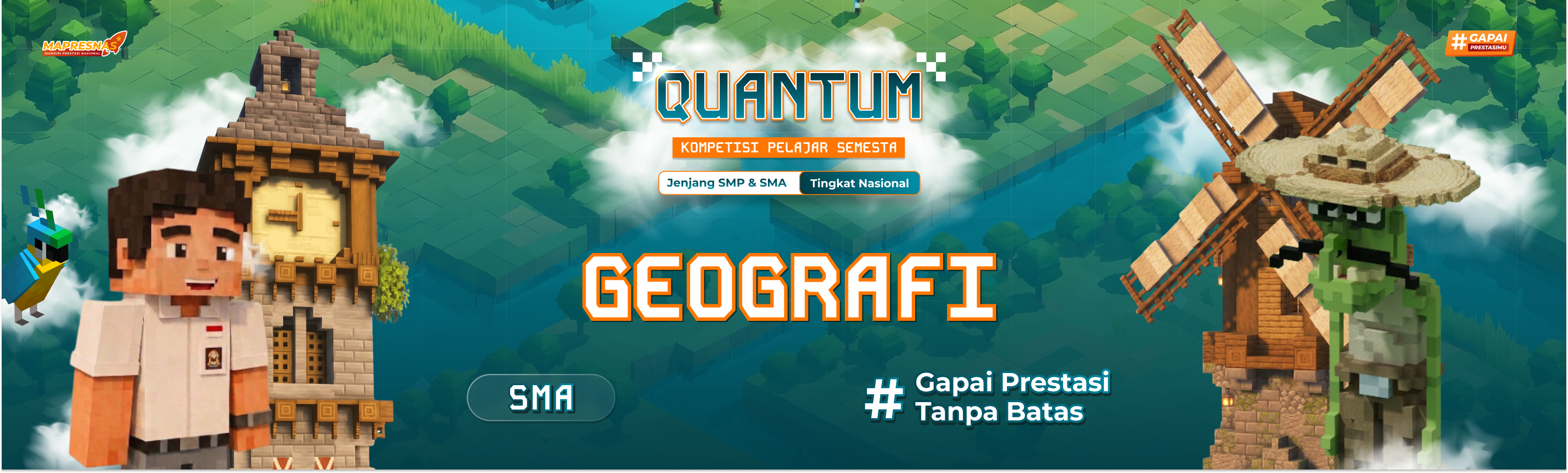 Kompetisi Geografi Tingkat Nasional - QUANTUM 2026 (Jenjang SMA)