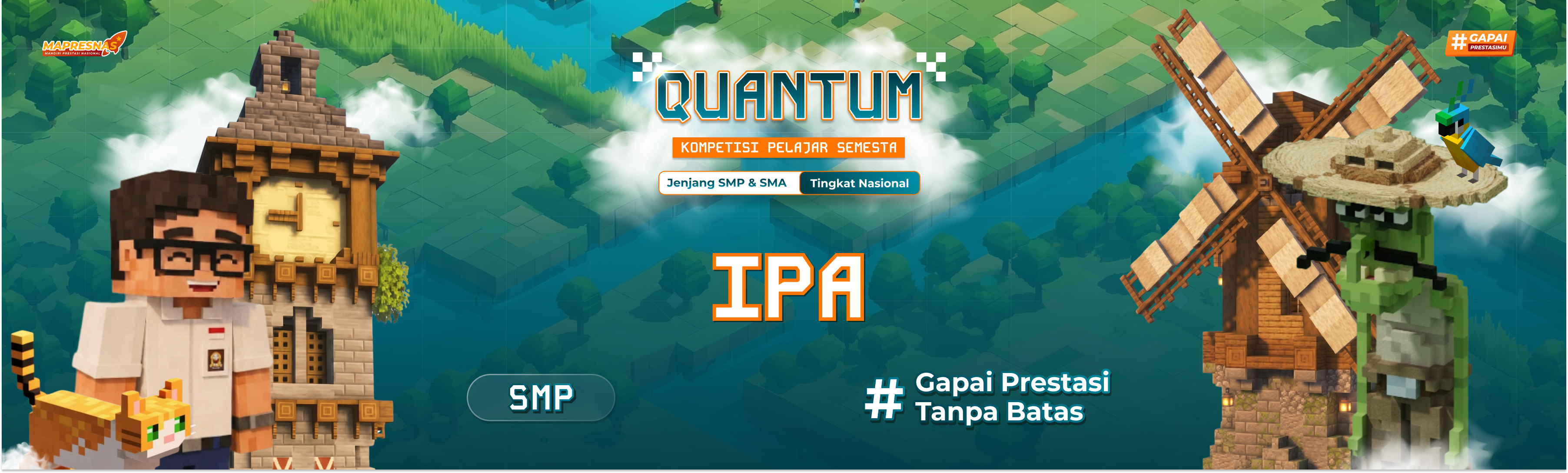 Kompetisi Ilmu Pengetahuan Alam Tingkat Nasional - QUANTUM 2026 (Jenjang SMP)