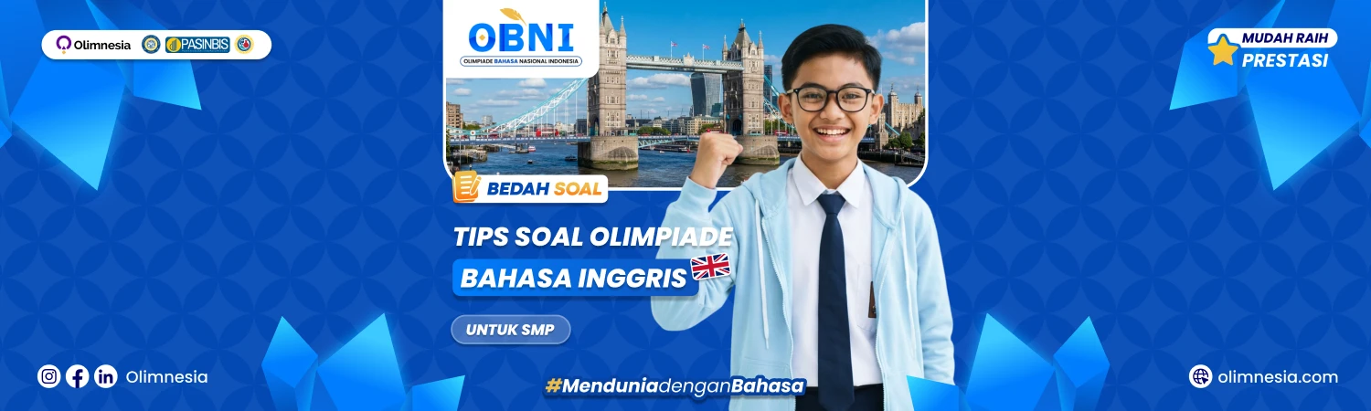 Bedah Soal Bahasa Inggris Tingkat Nasional - OBNI 2026 (Jenjang SMP)
