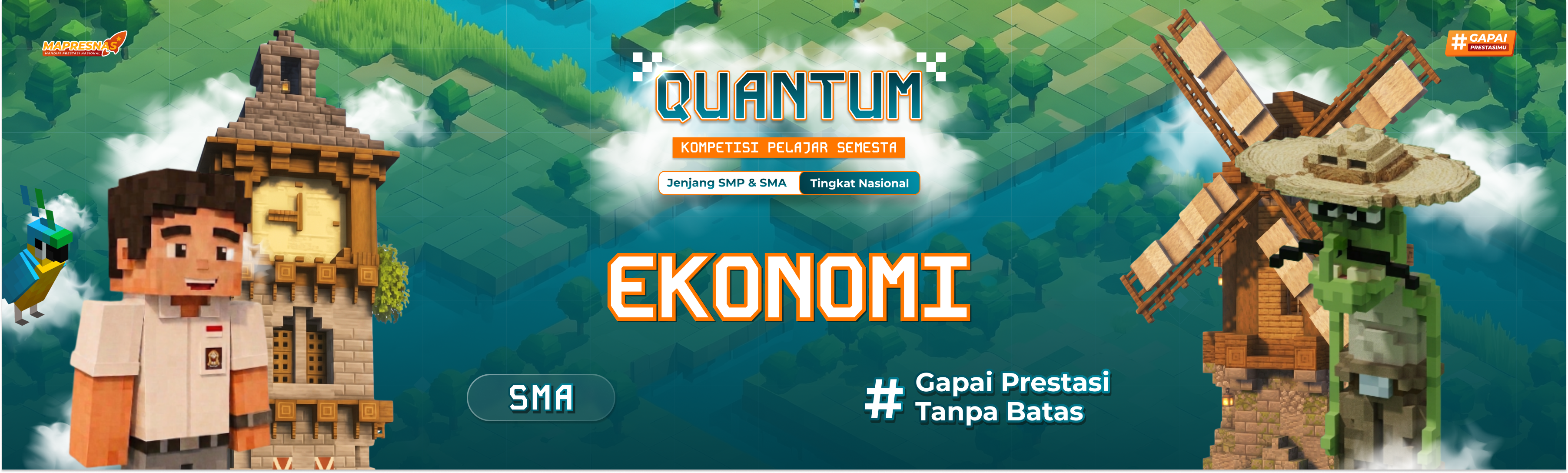 Kompetisi Ekonomi Tingkat Nasional - QUANTUM 2026 (Jenjang SMA)