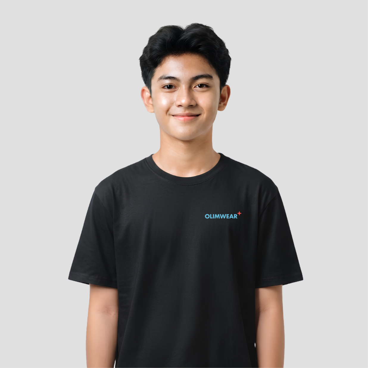 Kaos Distro D-A24 Gaming Cat Premium Cotton Combed Kaos Mahasiswa Pria Wanita Unisex — foto 4