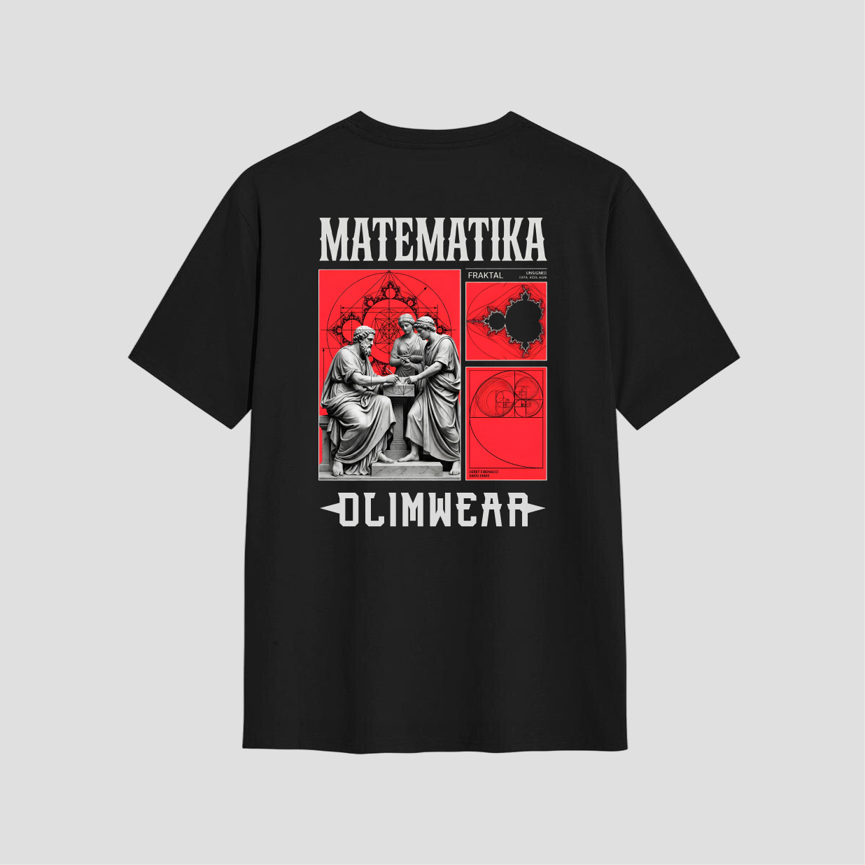 Kaos Distro D-A13 Matematika Premium Cotton Combed Kaos Mahasiswa Pria Wanita Unisex