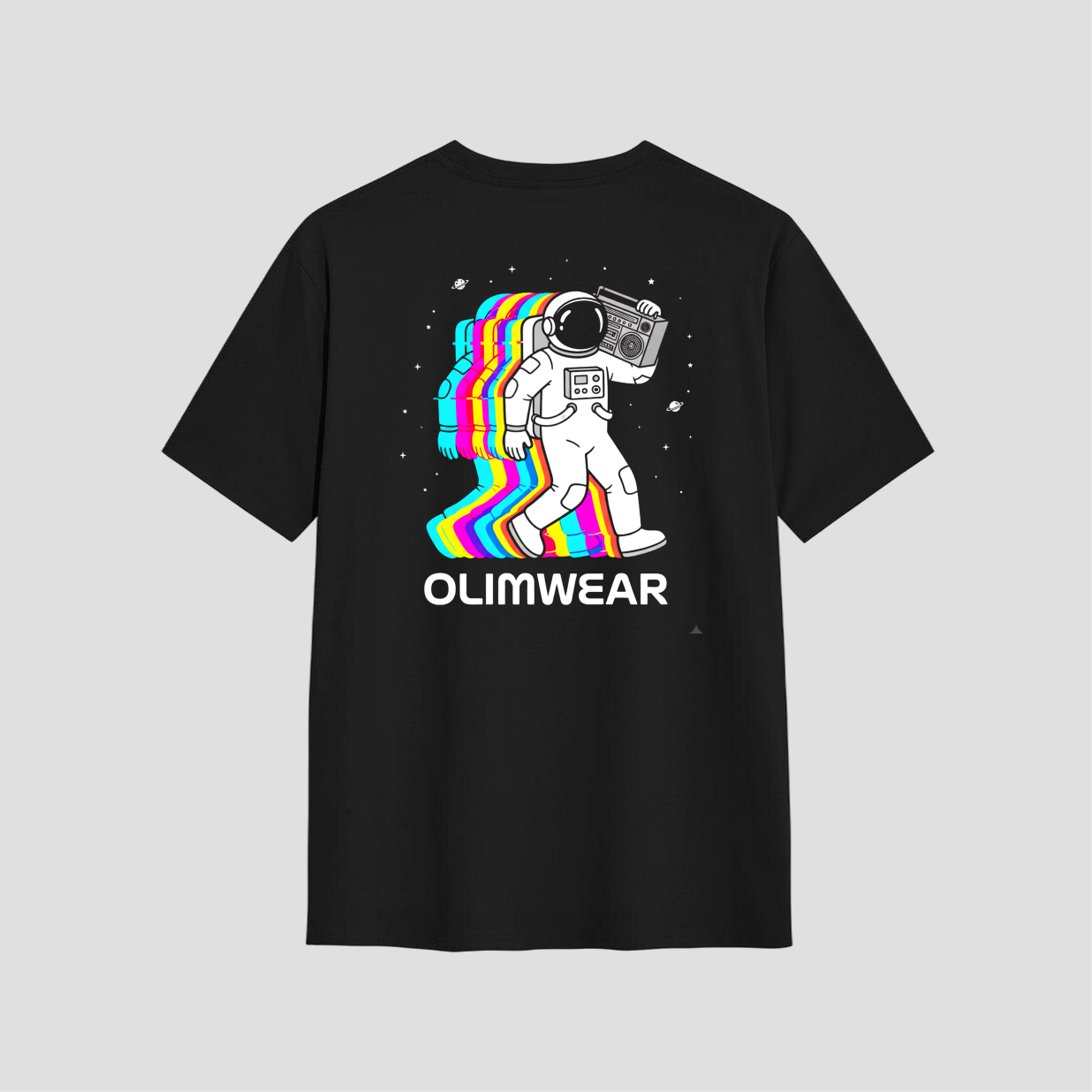 Kaos Distro D-A21 Astronot Glitch Premium Cotton Combed Kaos Mahasiswa Pria Wanita Unisex
