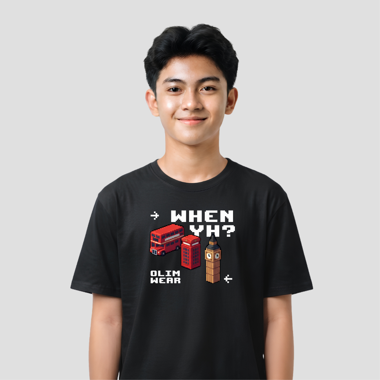 Kaos WHEN YH? | Official Merch OBNI 2026 — foto 2